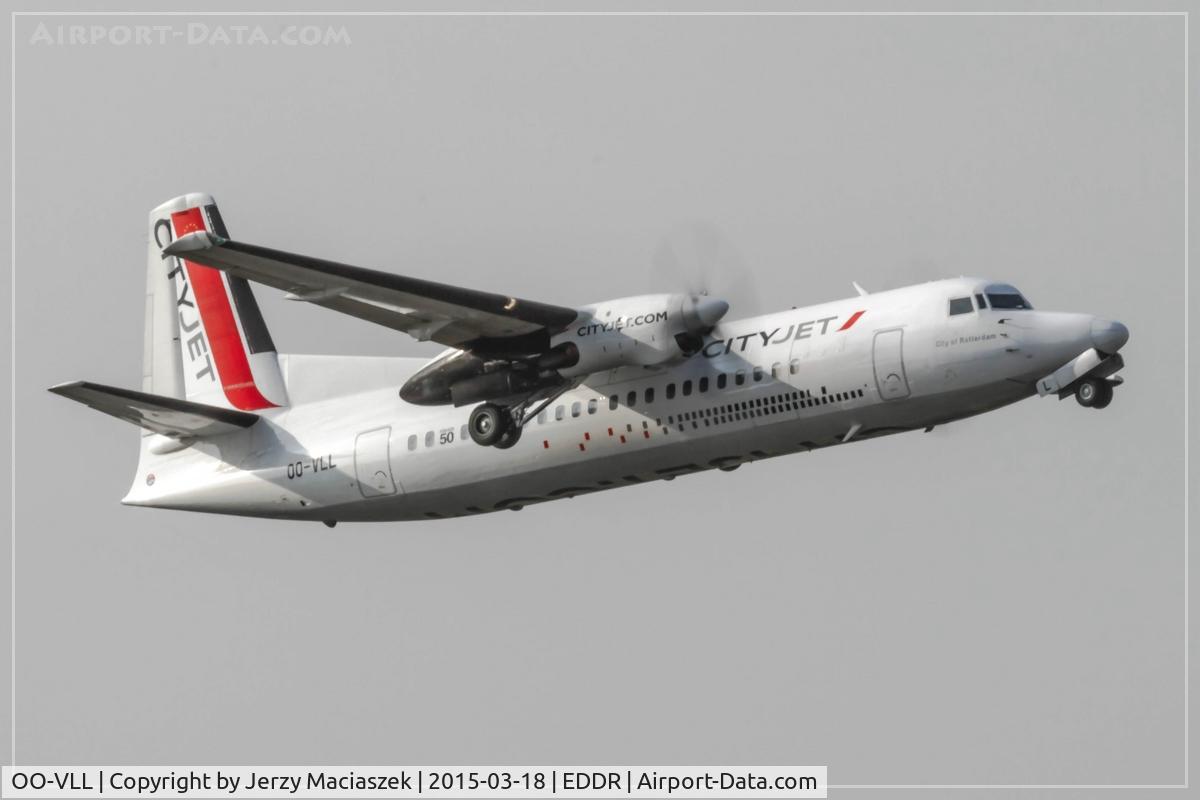 OO-VLL, 1989 Fokker 50 C/N 20144, Fokker 50,