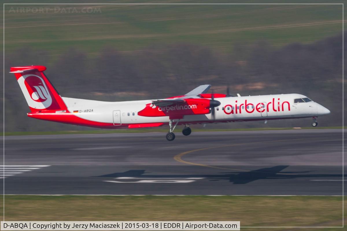 D-ABQA, 2008 De Havilland Canada DHC-8-402Q Dash 8 C/N 4223, De Havilland Canada DHC-8-402Q