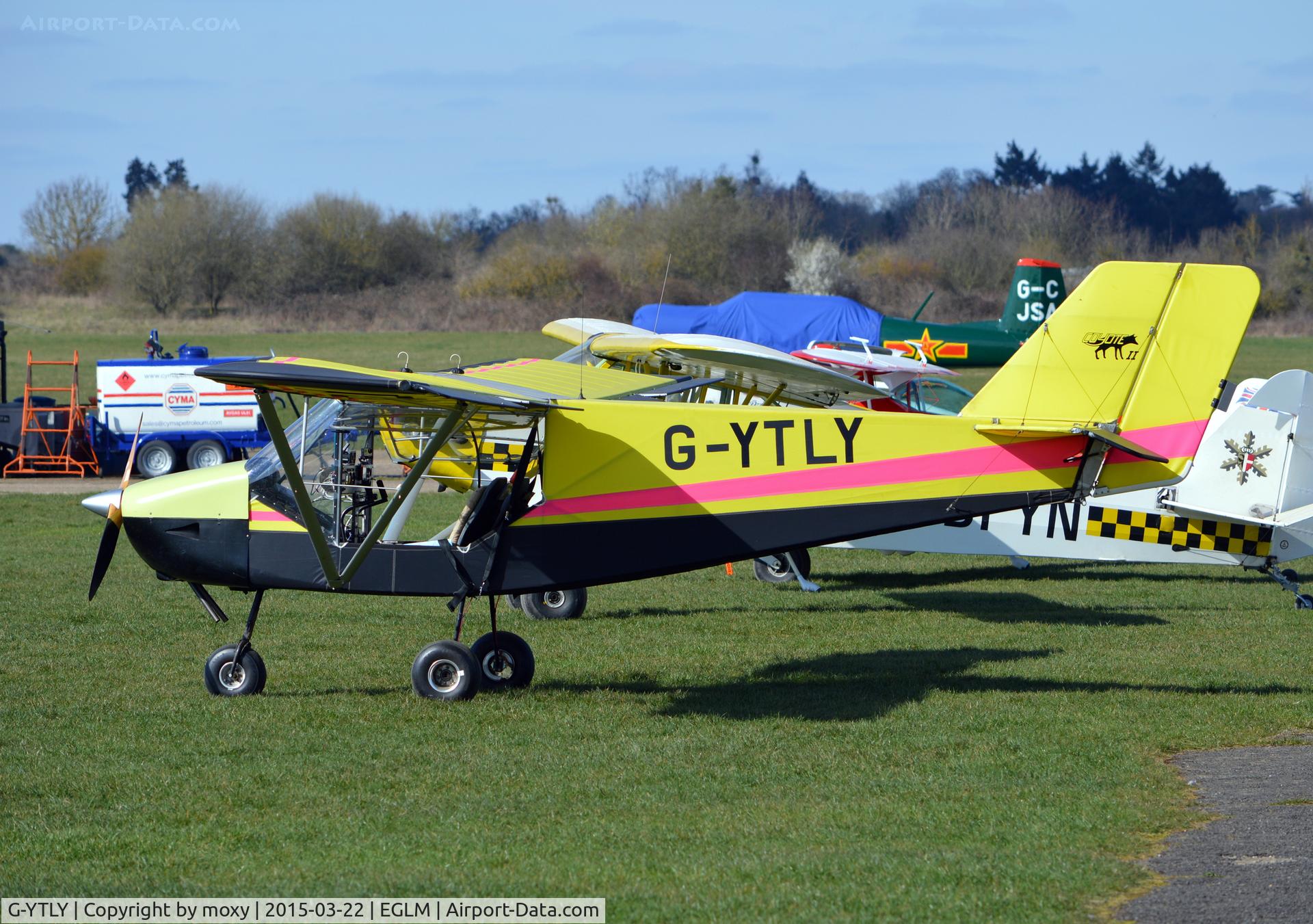 G-YTLY, 2011 Rans S-6ES Coyote II C/N LAA204-14925, Rans S6-ES Coyote II at White Waltham.