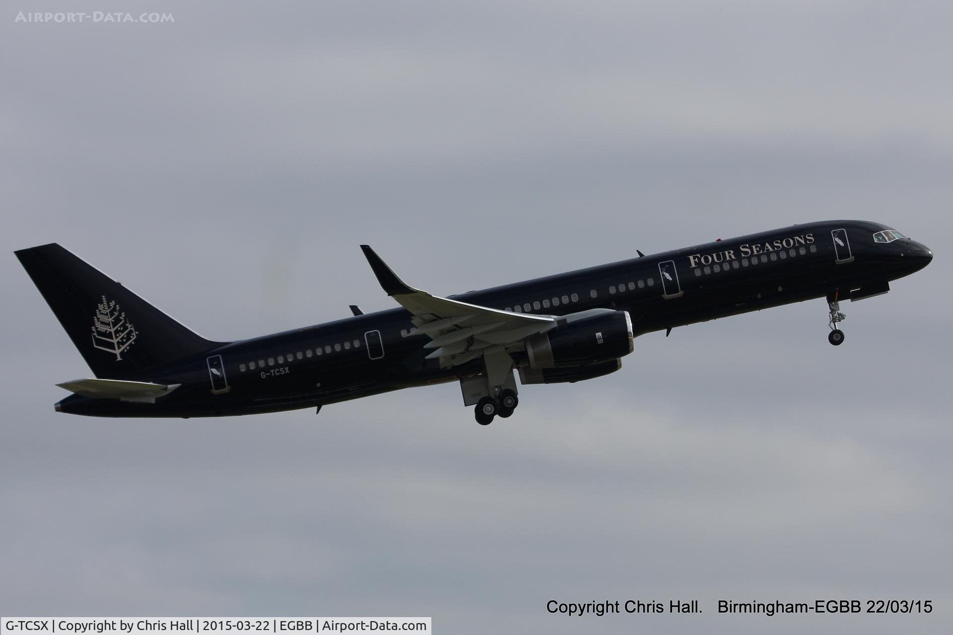 G-TCSX, 1996 Boeing 757-2K2 C/N 26330, TAG Aviation / TCS Expeditions