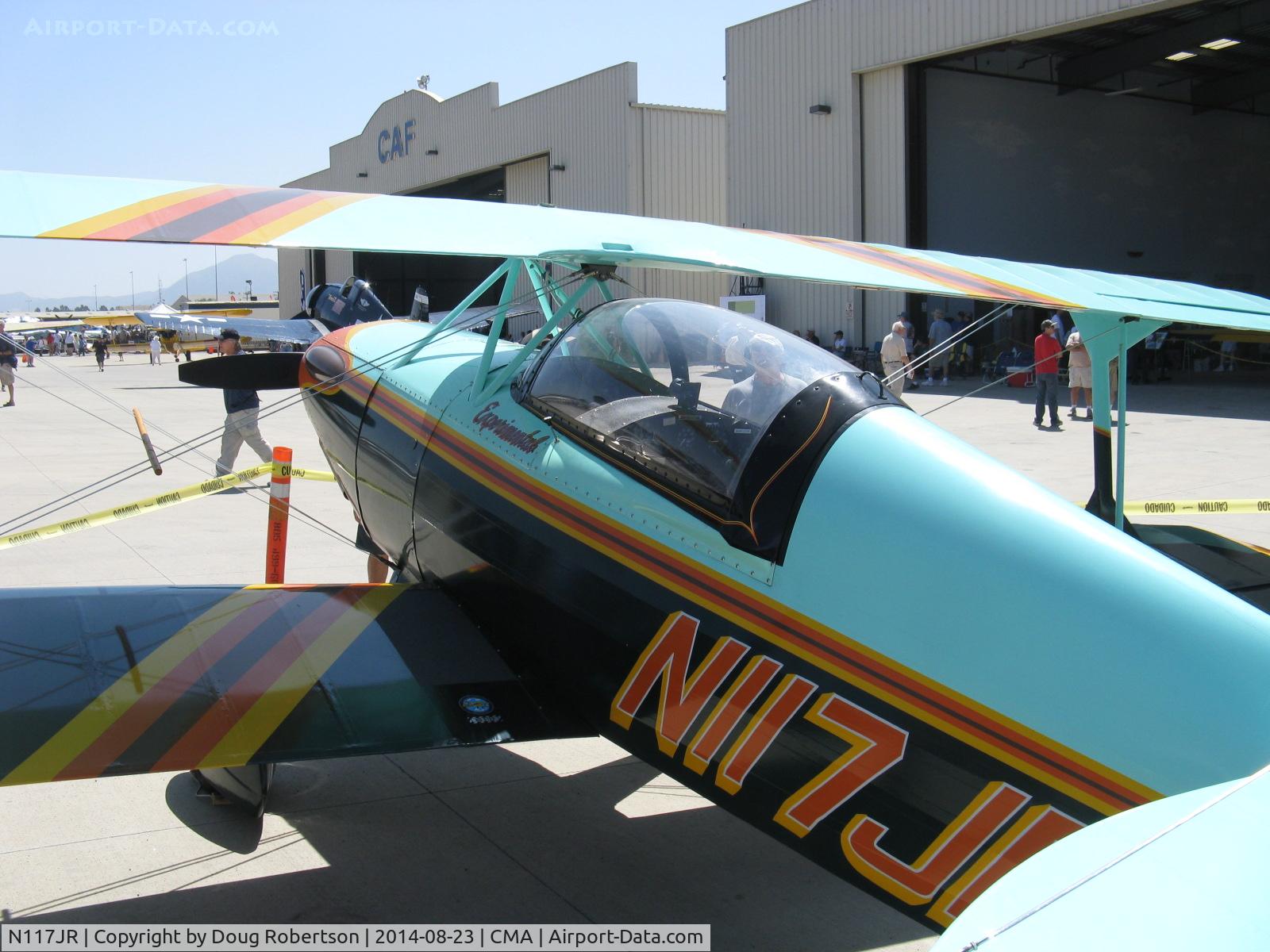 N117JR, 1986 Steen Skybolt C/N 1001 (N117JR), 1986 Ramsey STEEN SKYBOLT, Lycoming IO-360 180 Hp
