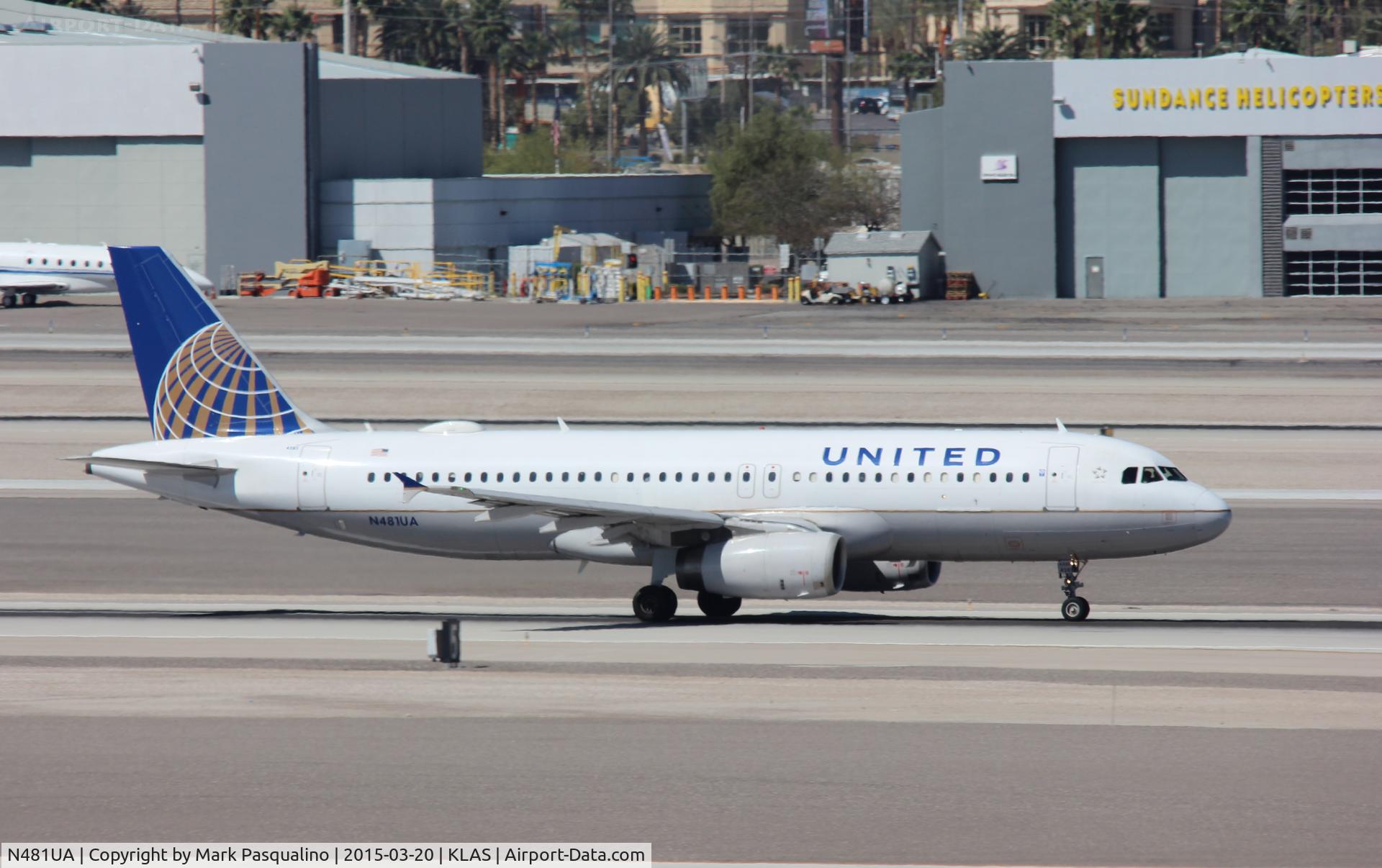 N481UA, 2001 Airbus A320-232 C/N 1559, Airbus A320