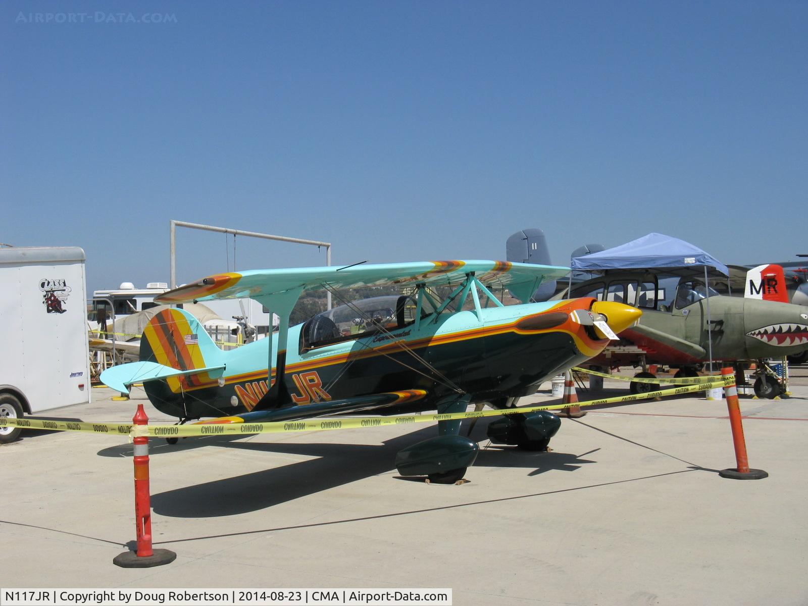 N117JR, 1986 Steen Skybolt C/N 1001 (N117JR), 1986 Ramsey STEEN SKYBOLT, Lycoming IO-360 180 Hp, now lady owned/flown