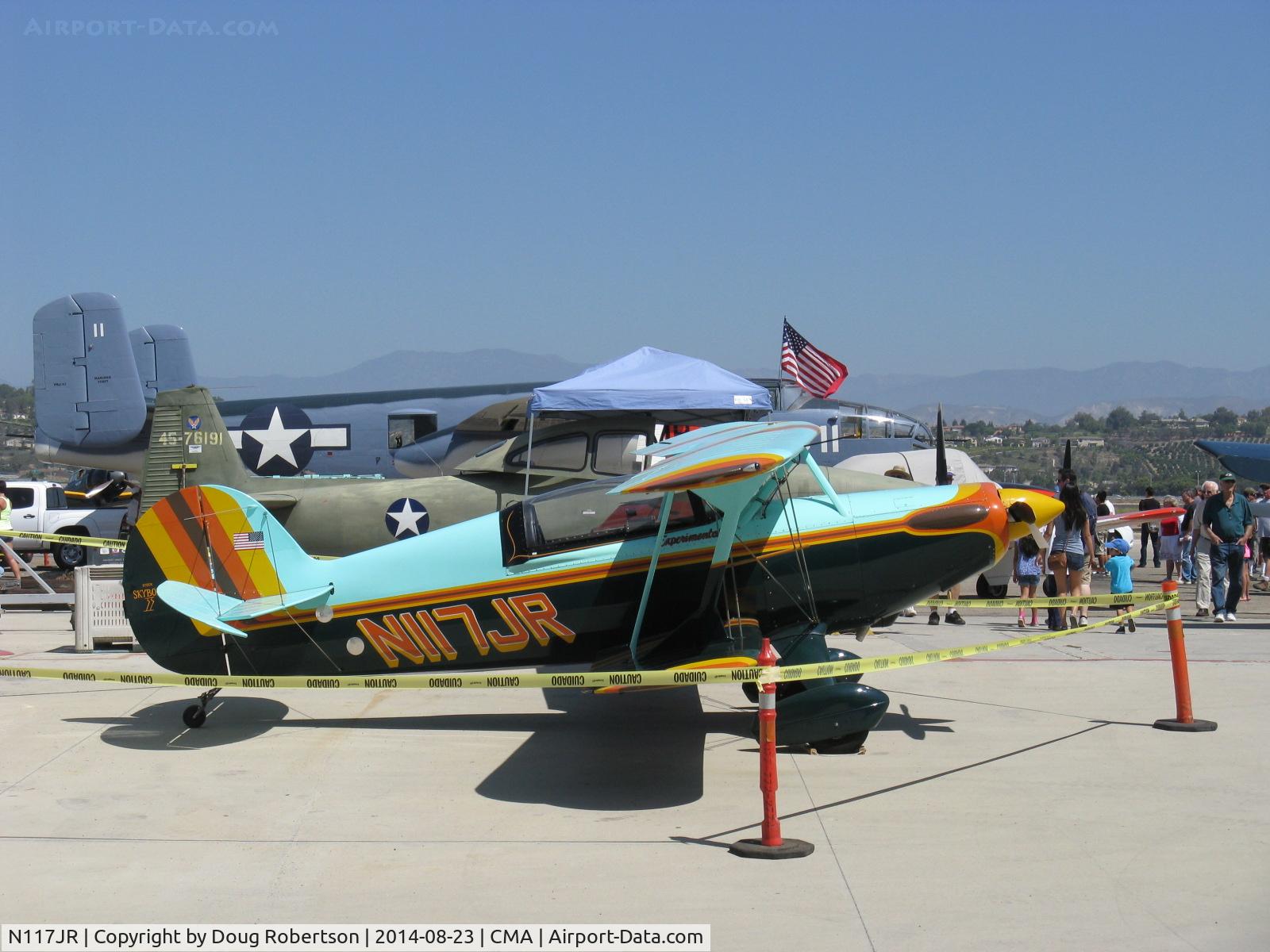 N117JR, 1986 Steen Skybolt C/N 1001 (N117JR), 1986 Ramsey STEEN SKYBOLT, Lycoming IO-360 180 Hp, now lady owned/flown