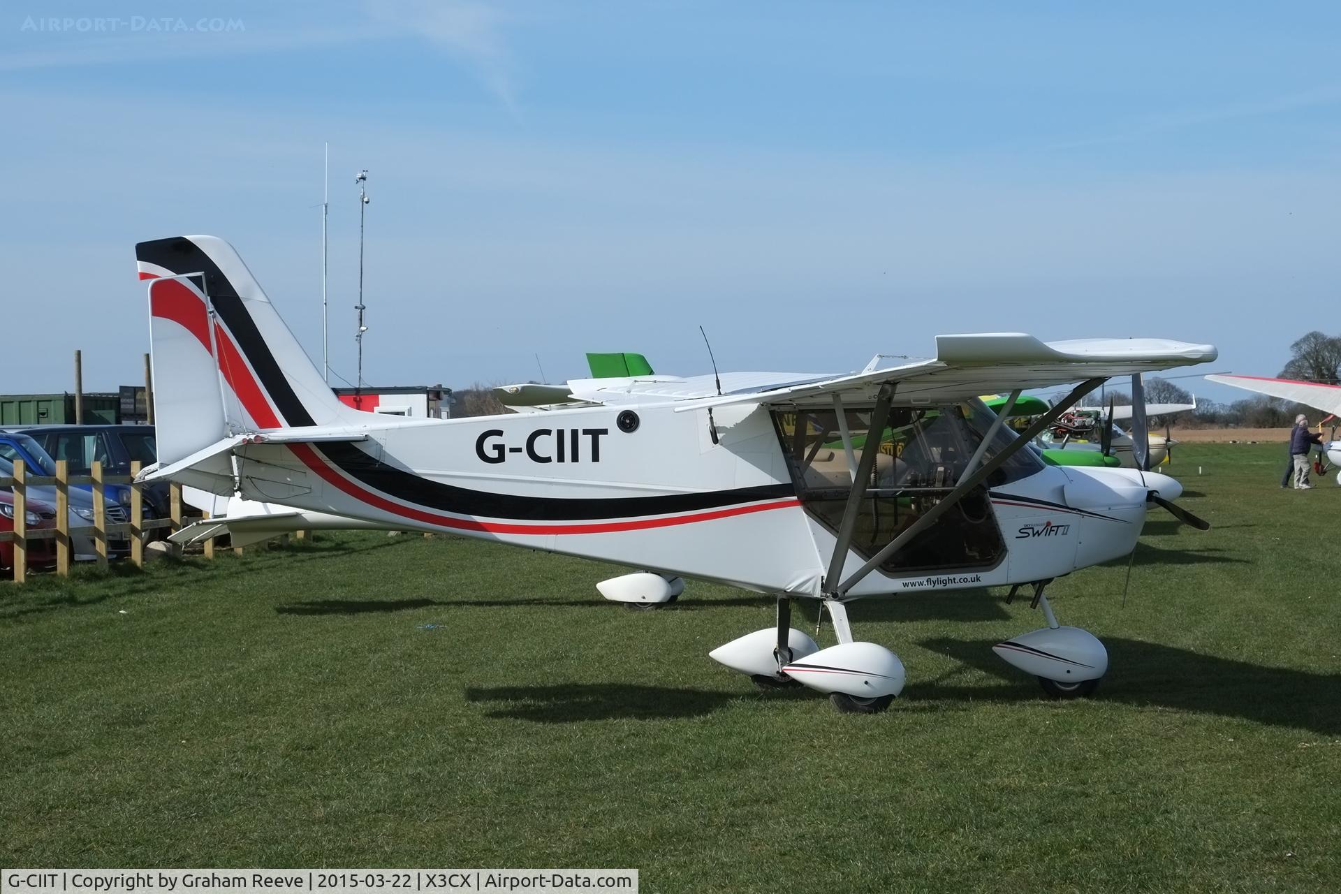 G-CIIT, 2014 Best Off SkyRanger Swift 912(1) C/N BMAA/HB/644, Parked at Northrepps.