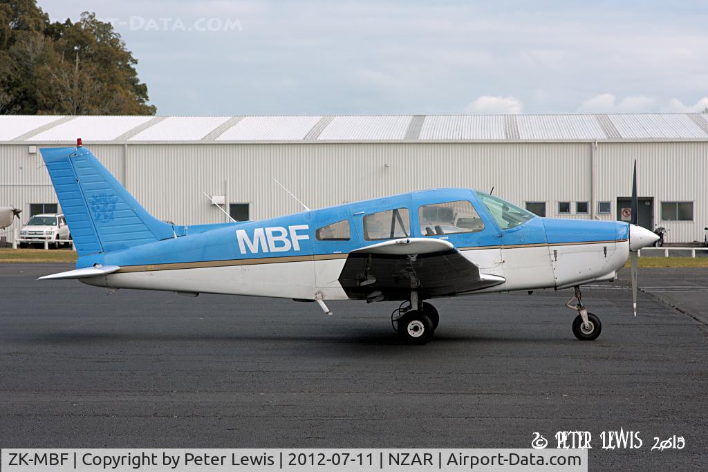 ZK-MBF, Piper PA-28-161 C/N 28-8316038, Eagle Flight Training Ltd., Ardmore