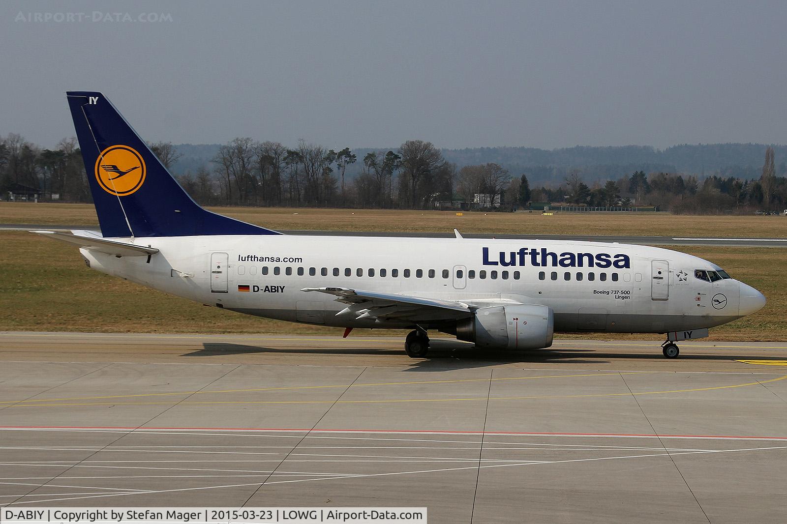 D-ABIY, 1991 Boeing 737-530 C/N 25243, Lufthansa B.737-530 @GRZ