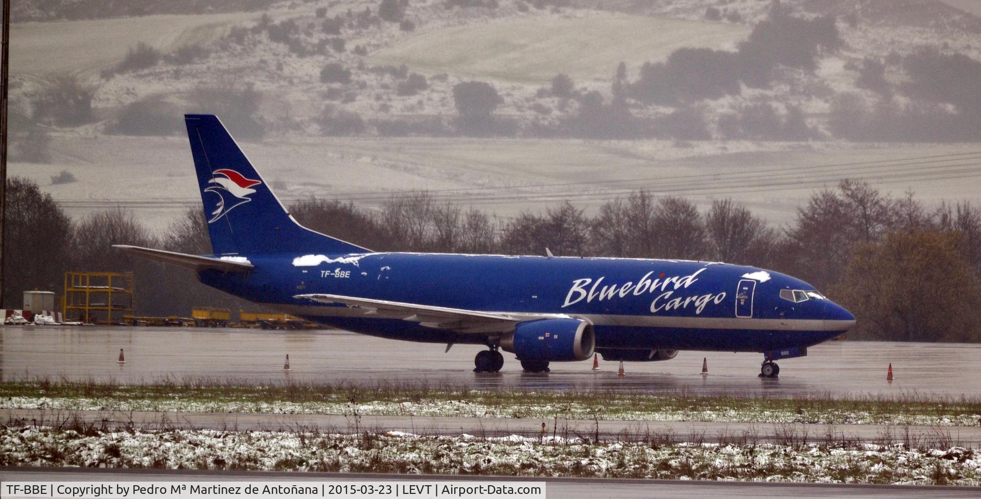 TF-BBE, 1991 Boeing 737-36EF C/N 25256, Foronda Vitoria-Gasteiz - España
