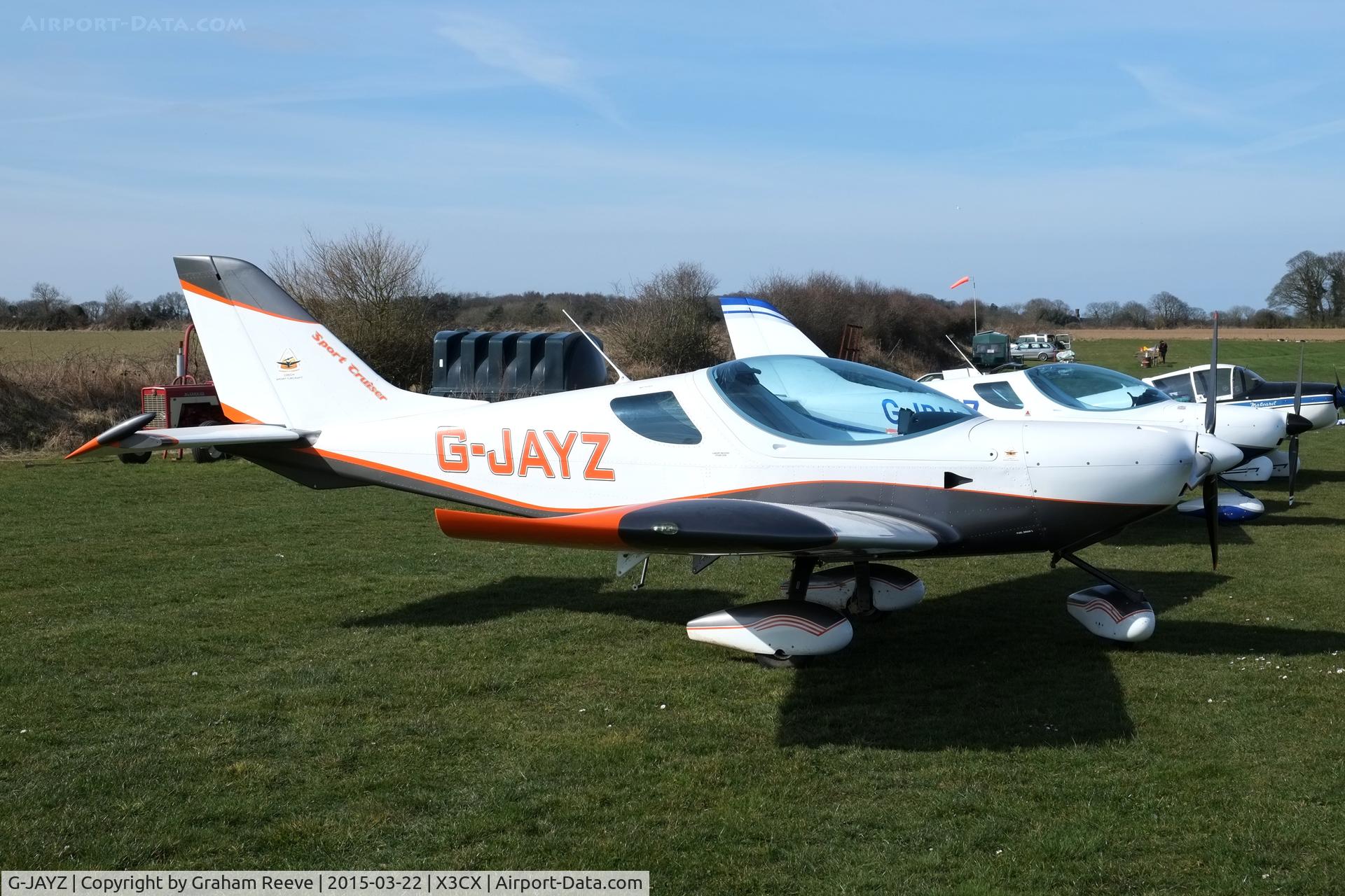 G-JAYZ, 2011 CZAW SportCruiser C/N PFA 338-14670, Parked at Northrepps.