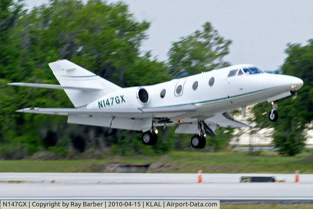 N147GX, 1987 Dassault Falcon 10 C/N 214, Dassault Falcon 100 [214] Lakeland-Linder~N 15/04/2010