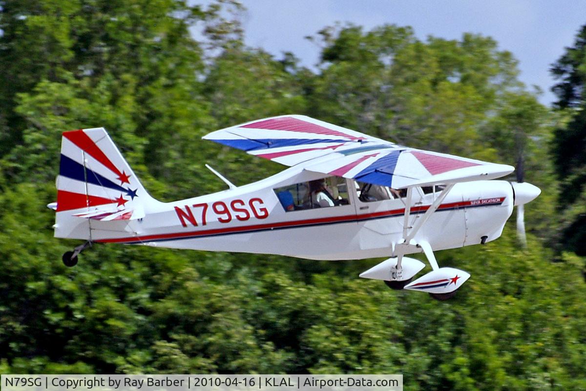 N79SG, 2005 American Champion 8KCAB Super Decathlon C/N 1011-2005, American Champion 8KCAB Decathlon [1011-2005] Lakeland-Linder~N 16/04/2010