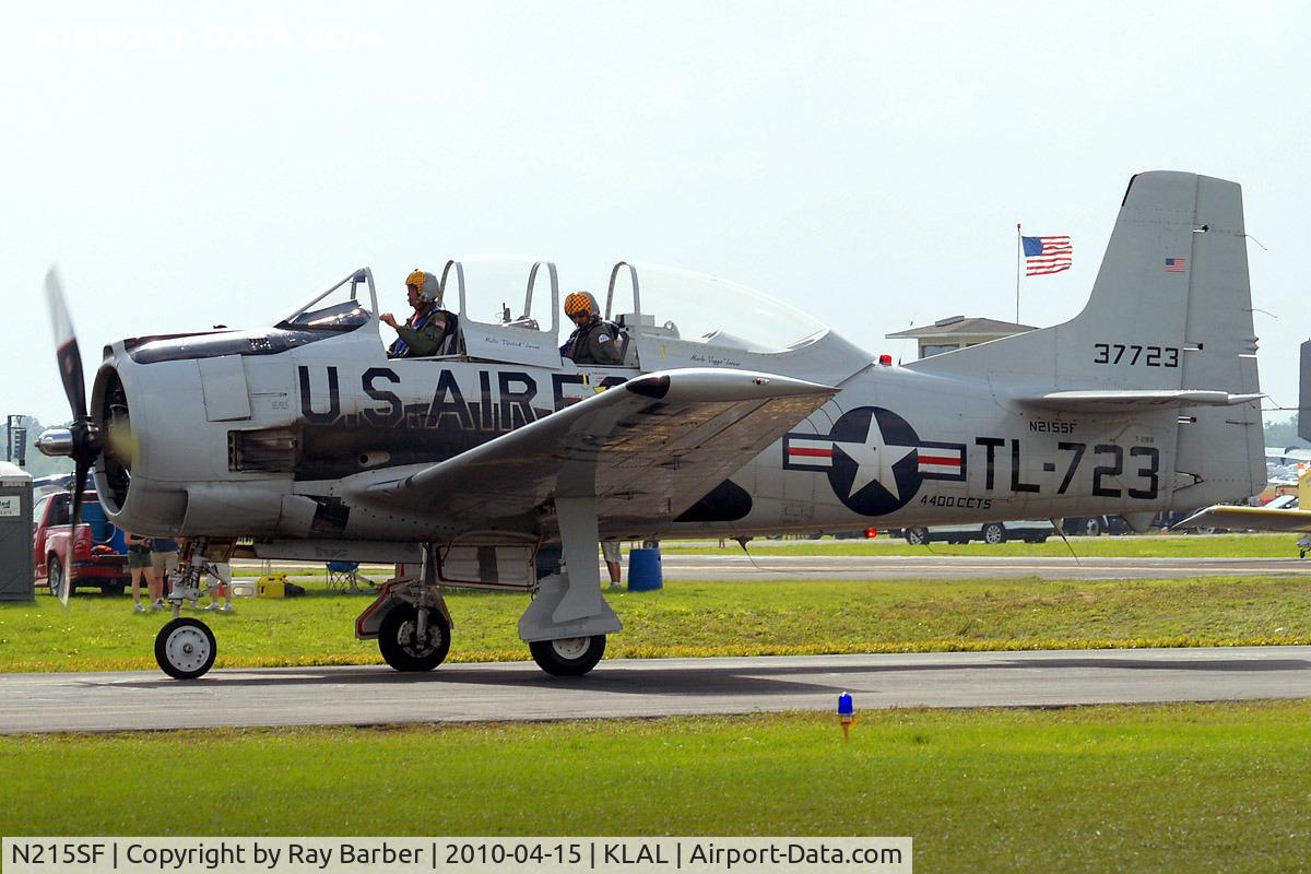 N215SF, 1955 North American T-28B Trojan C/N 200-86 (137723), North American T-28B Trojan [200-86] Lakeland-Linder~N 15/04/2010