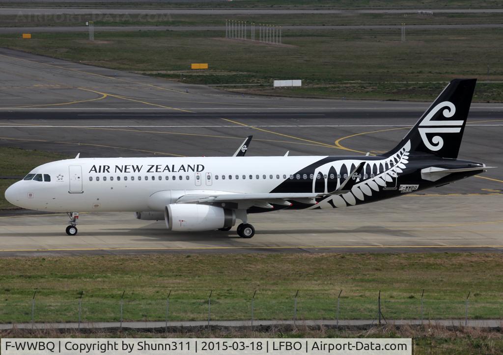 F-WWBQ, 2015 Airbus A320-232 C/N 6533, C/n 6533 - To be ZK-OXI