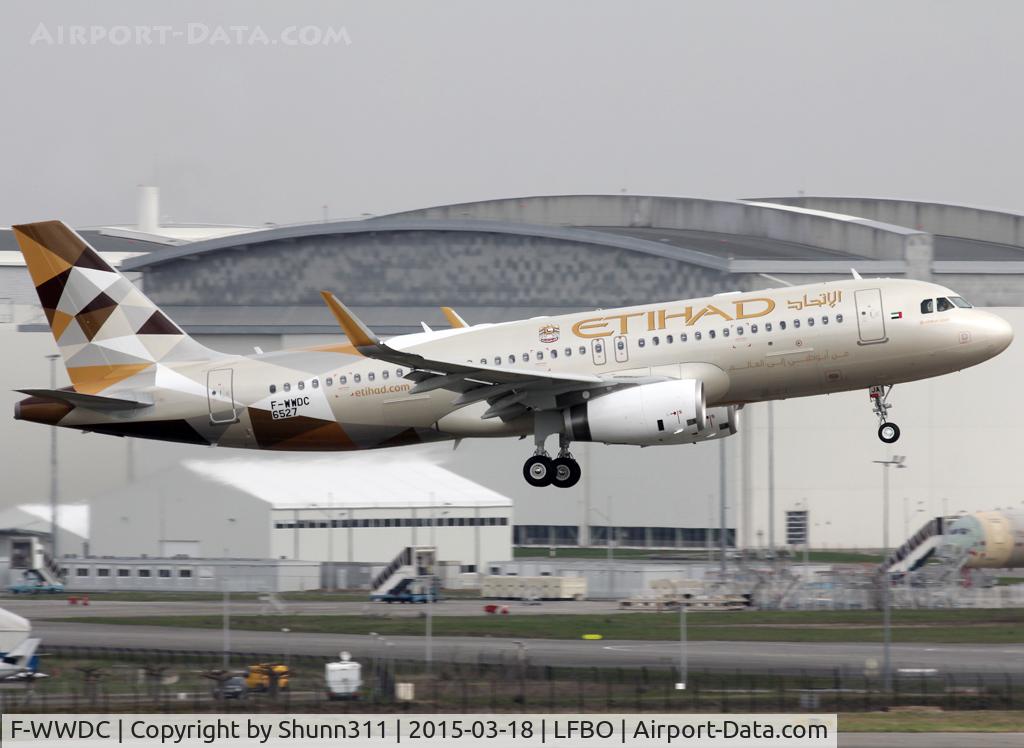 F-WWDC, 2015 Airbus A320-232 C/N 6527, C/n 6527 - To be A6-EJA