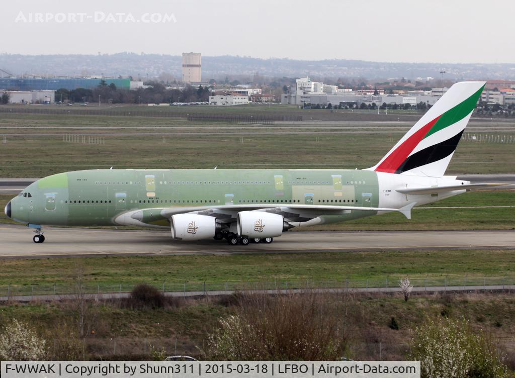 F-WWAK, 2015 Airbus A380-861 C/N 188, C/n 0188 - For Emirates as A6-EON