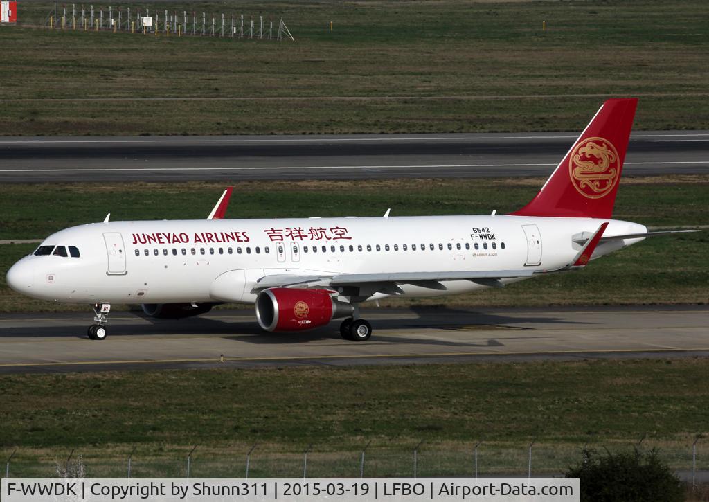 F-WWDK, 2015 Airbus A320-214 C/N 6542, C/n 6542 - To be B-1681