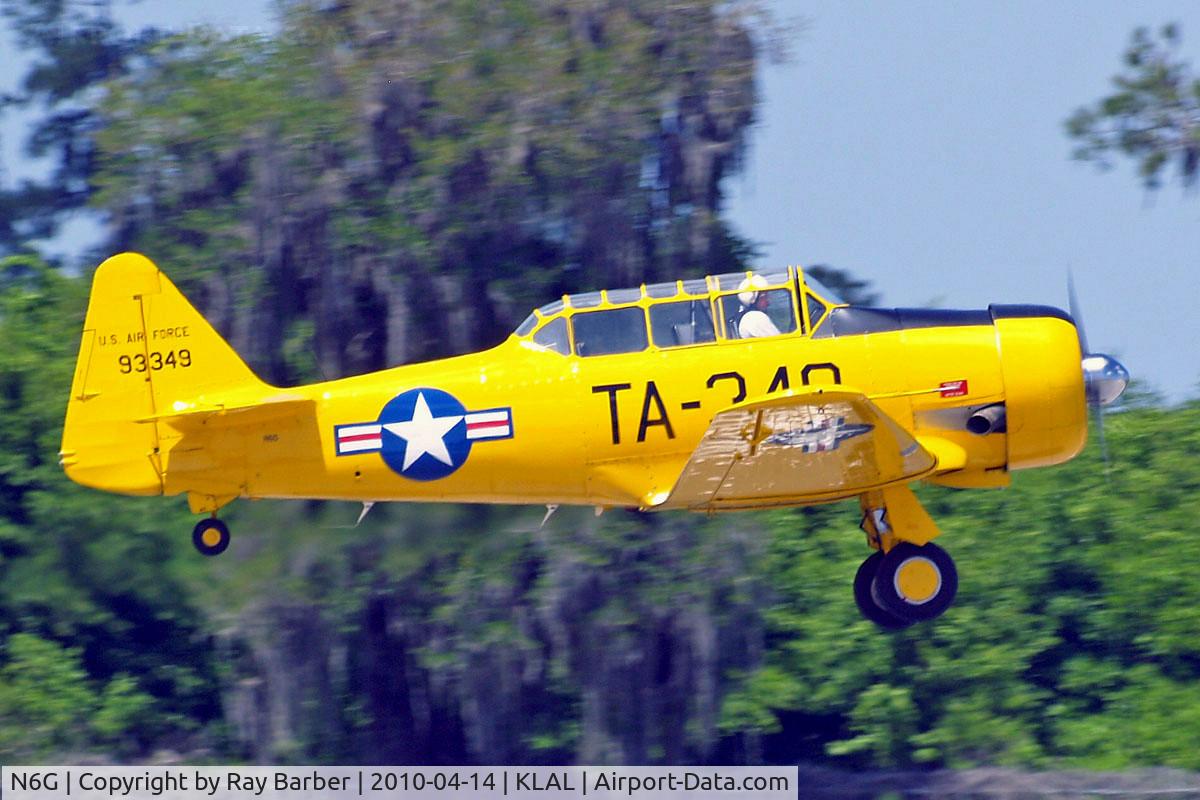 N6G, North American T-6G Texan C/N 168-463, N6G   North American T-6G Texan [168-463] Lakeland-Linder~N 14/04/2010