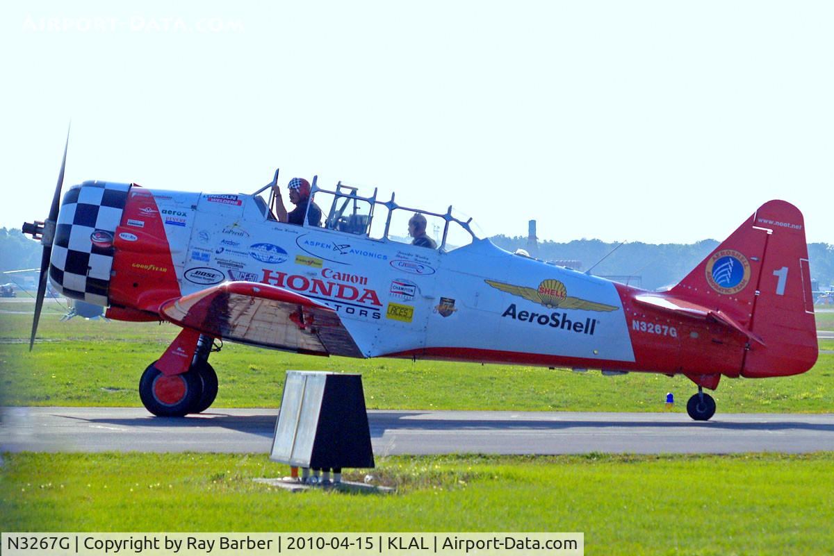 N3267G, 1943 North American SNJ-5 Texan C/N 88-15114, North American SNJ-5 Texan [88-15114] Lakeland-Linder~N 15/04/2010