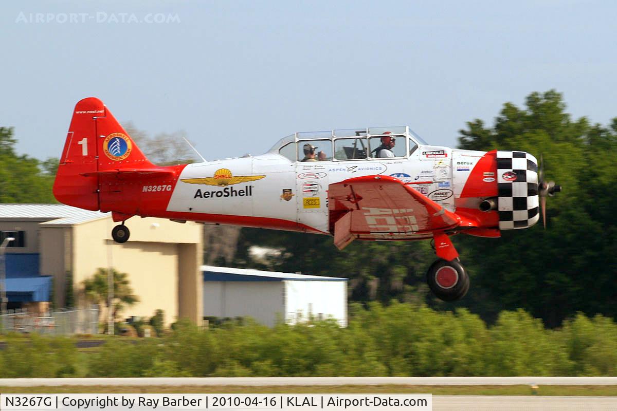 N3267G, 1943 North American SNJ-5 Texan C/N 88-15114, North American SNJ-5 Texan [88-15114] Lakeland-Linder~N 16/04/2010