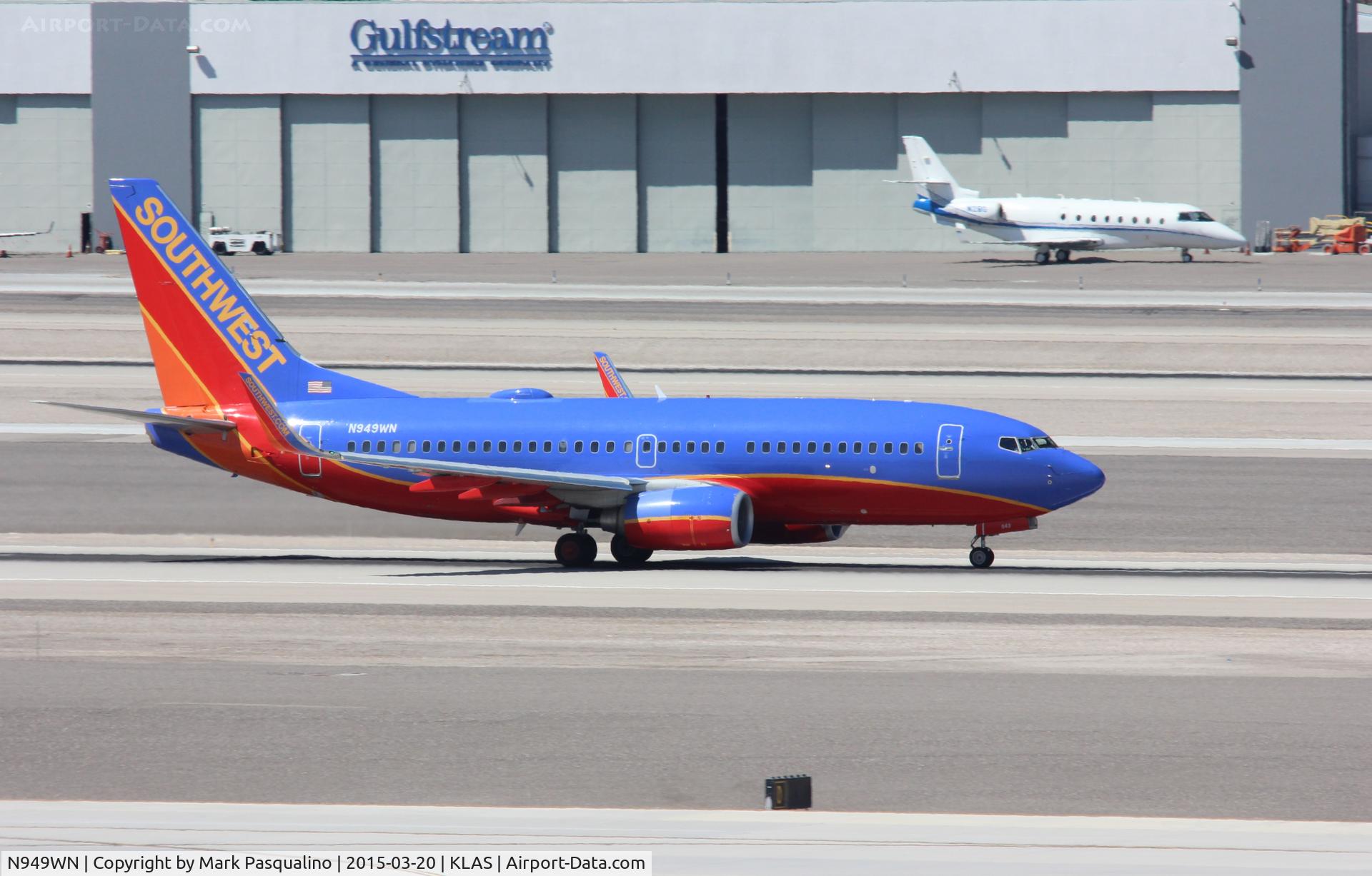 N949WN, 2010 Boeing 737-7H4 C/N 36663, Boeing 737-700