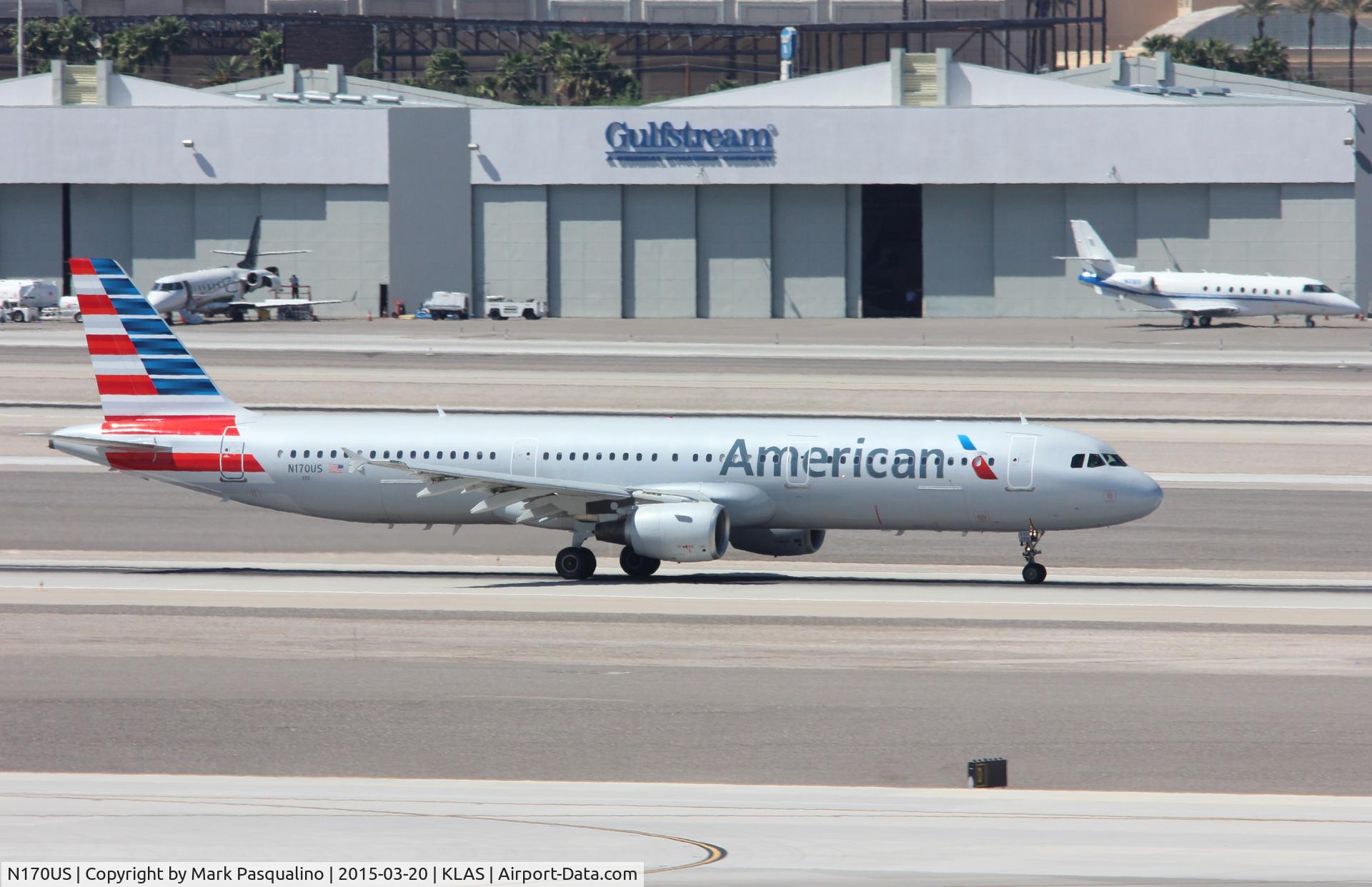 N170US, 2001 Airbus A321-211 C/N 1462, Airbus A321
