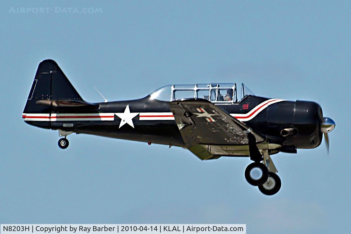 N8203H, 1960 North American T-6G Texan C/N 168-345, North American T-6G Texan [168-345] Lakeland-Linder~N 14/04/2010