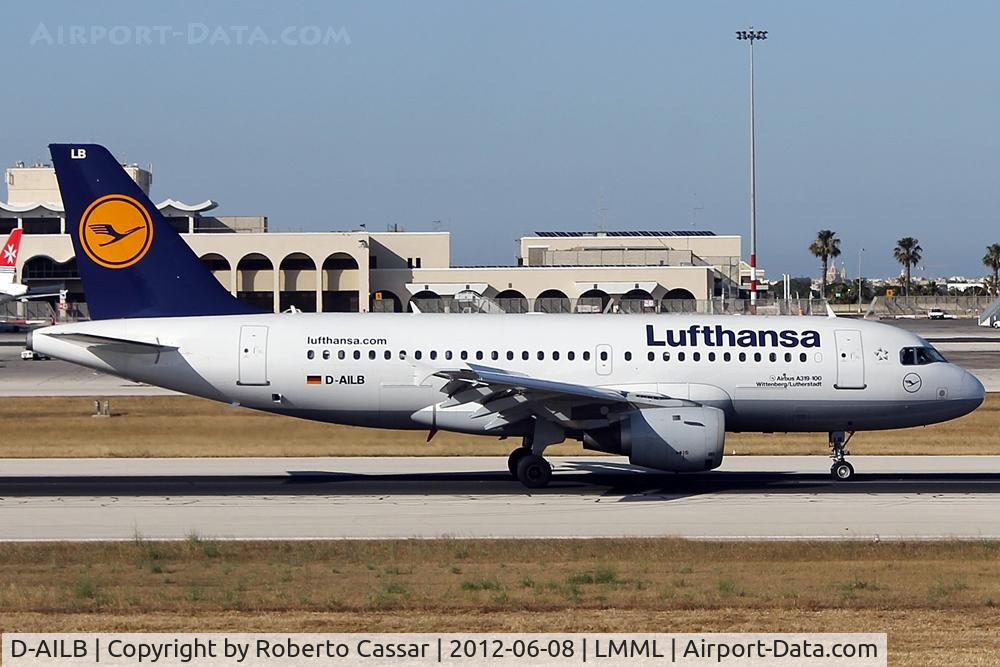 D-AILB, 1996 Airbus A319-114 C/N 610, Runway 13