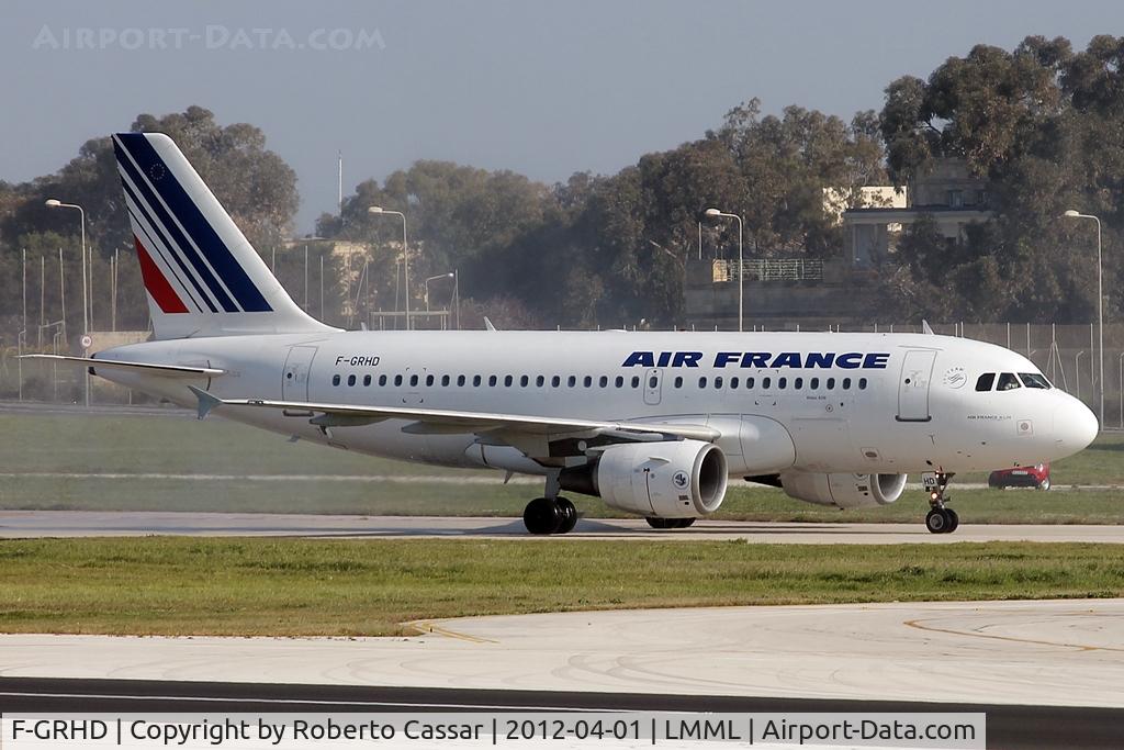 F-GRHD, 1999 Airbus A319-111 C/N 1000, Foxtrot