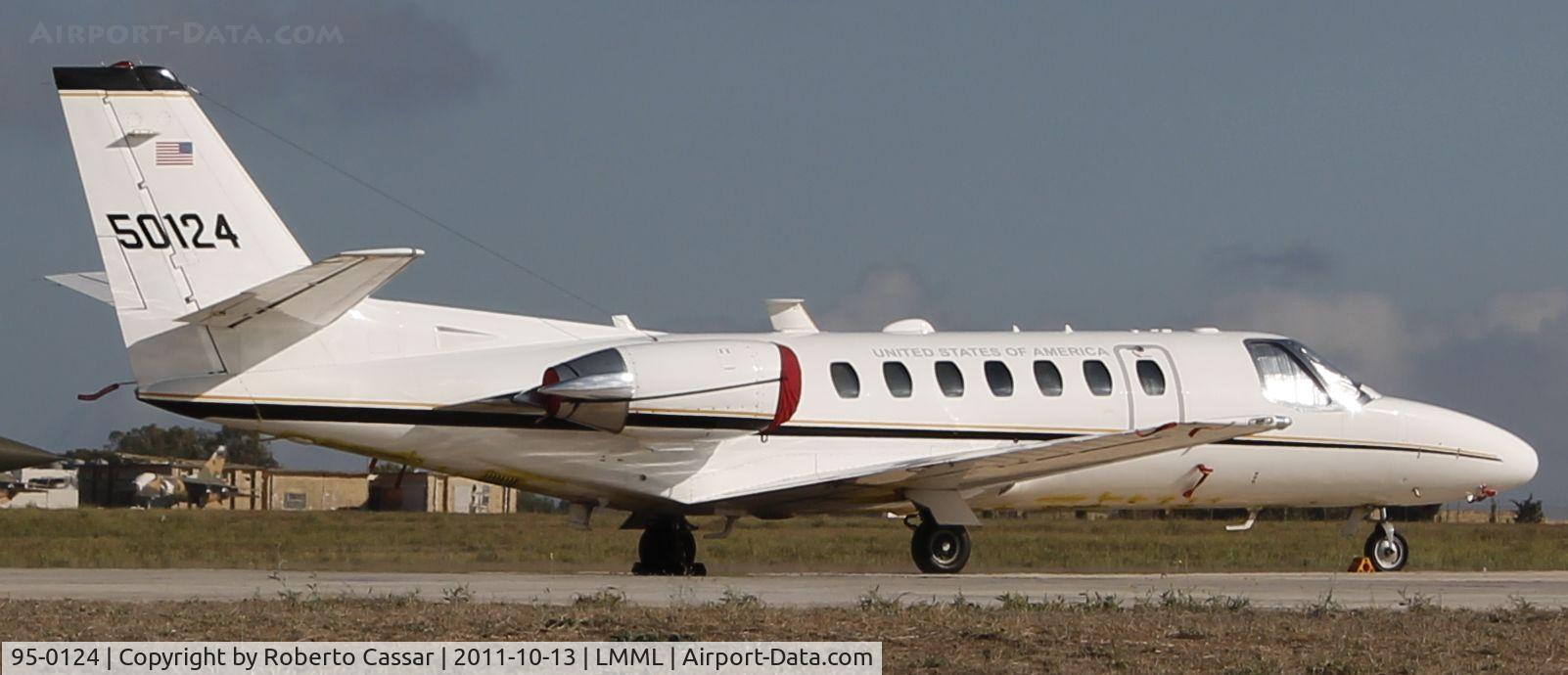 95-0124, 1995 Cessna UC-35A (560) Citation Ultra C/N 560-0392, Park 4