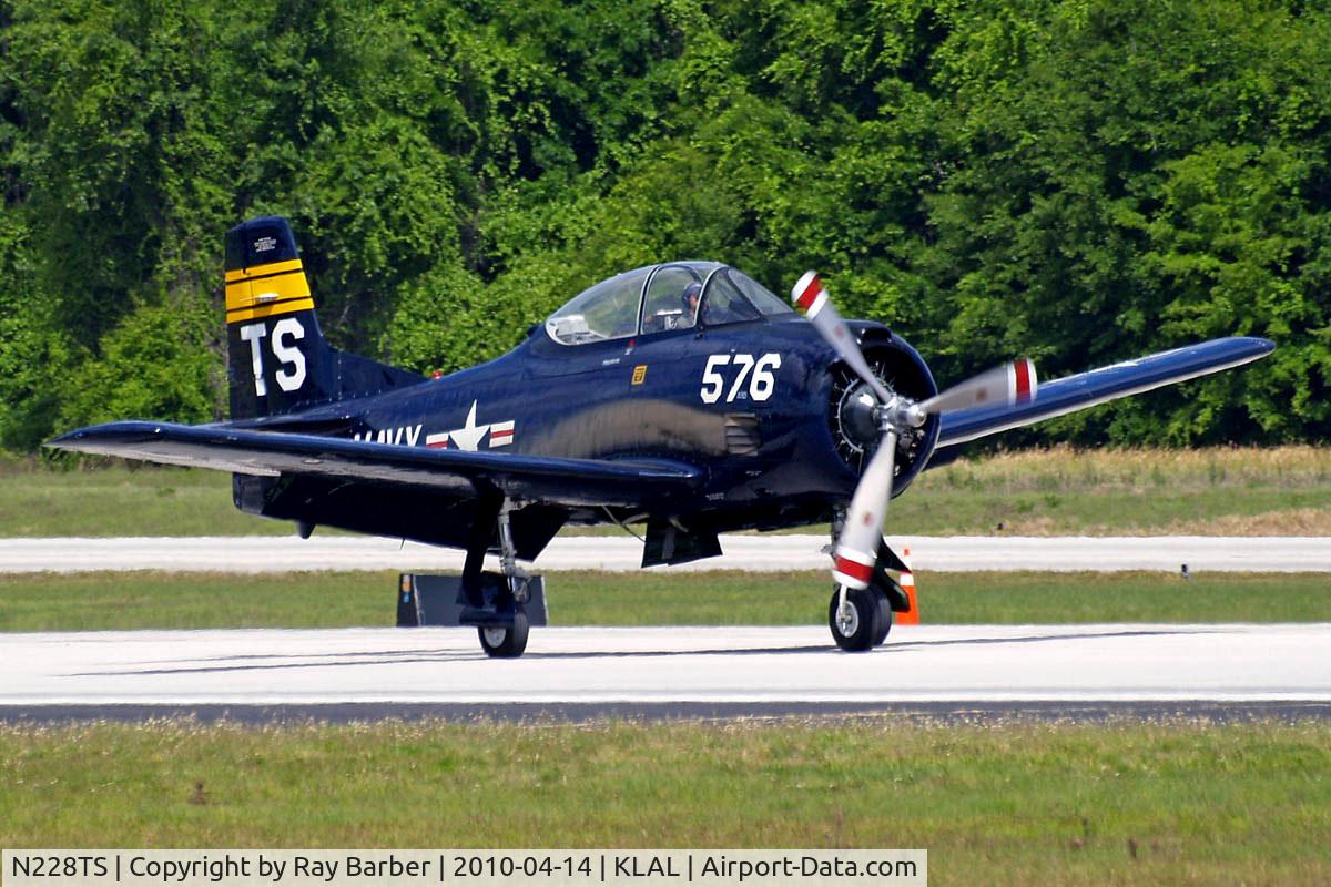 N228TS, 1954 North American T-28D Trojan C/N 200-422, North American AT-28D Trojan [200-422] Lakeland-Linder~N 14/04/2010