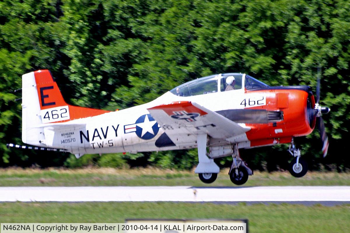 N462NA, 1956 North American T-28C Trojan C/N 226-147 (140570), North American T-28C Trojan [226-147] Lakeland-Linder~N 14/04/2010