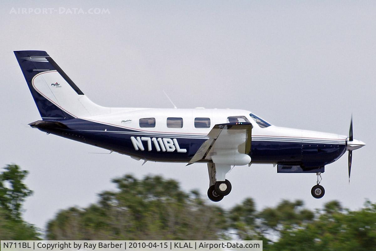 N711BL, Piper PA-46-350P Malibu Mirage C/N 4636310, Piper PA-46-350P Malibu Mirage [4636310] Lakeland-Linder~N 15/04/2010