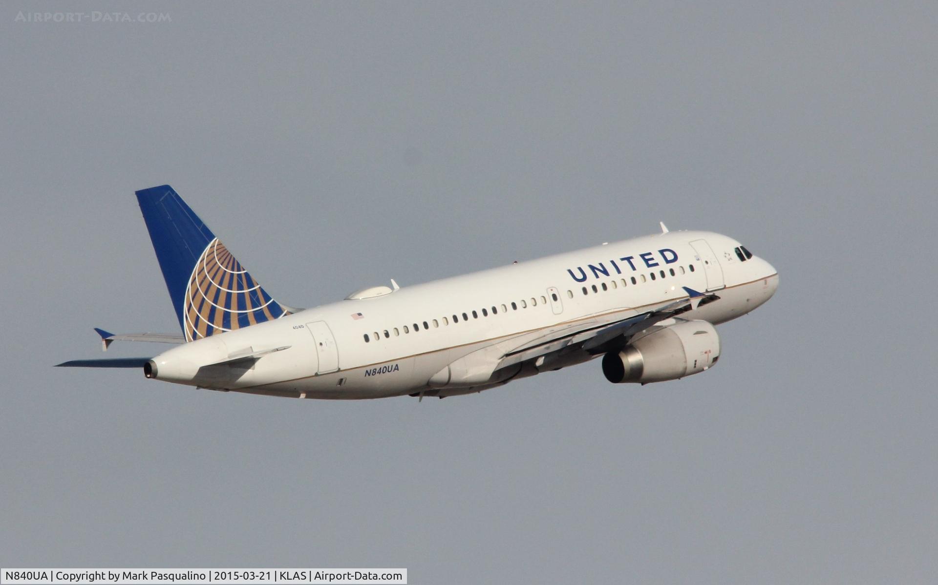 N840UA, 2001 Airbus A319-131 C/N 1522, Airbus A319