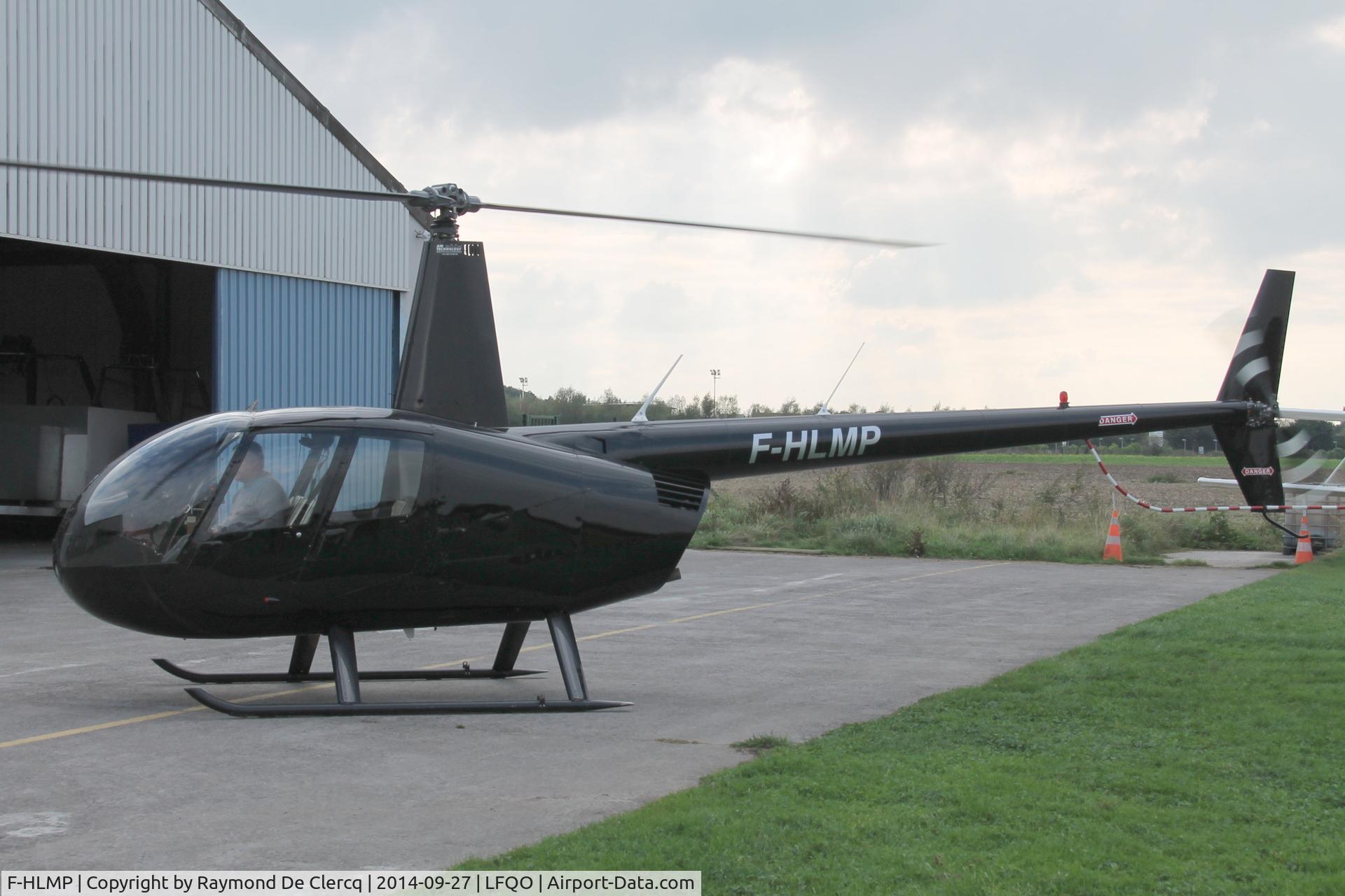 F-HLMP, 2007 Robinson R44 C/N 1750, At Bondues on 27-9-2014.