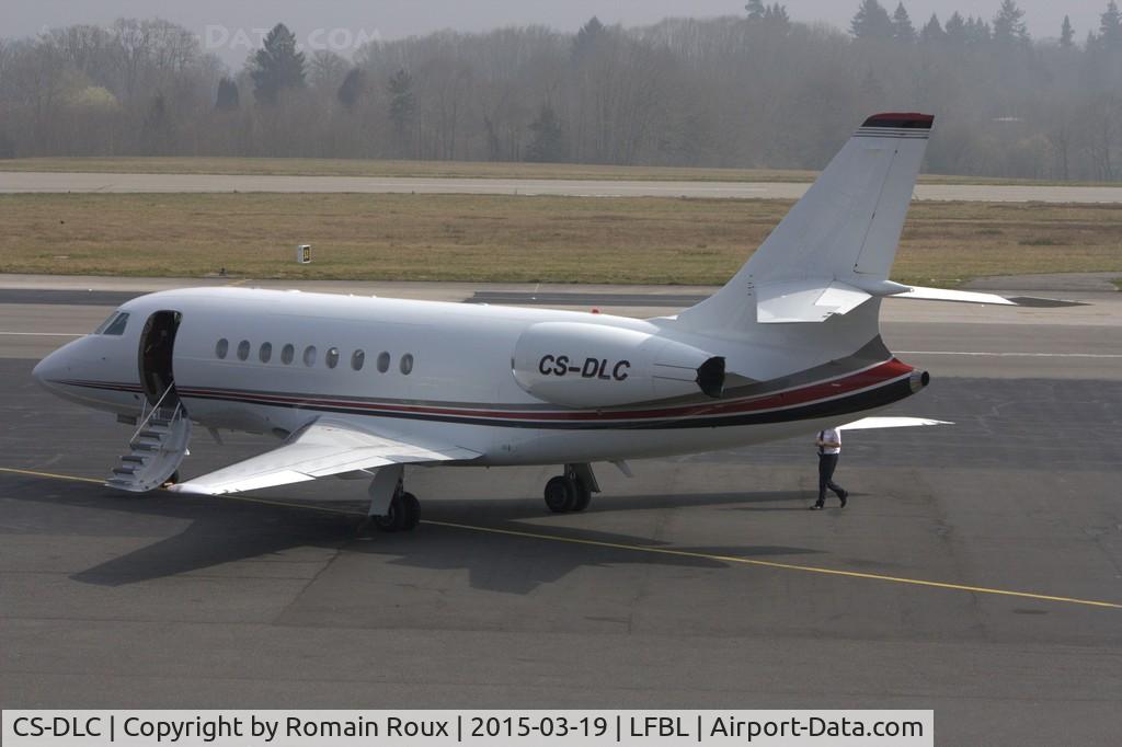 CS-DLC, 2006 Dassault Falcon 2000EX C/N 98, Parked from Sion