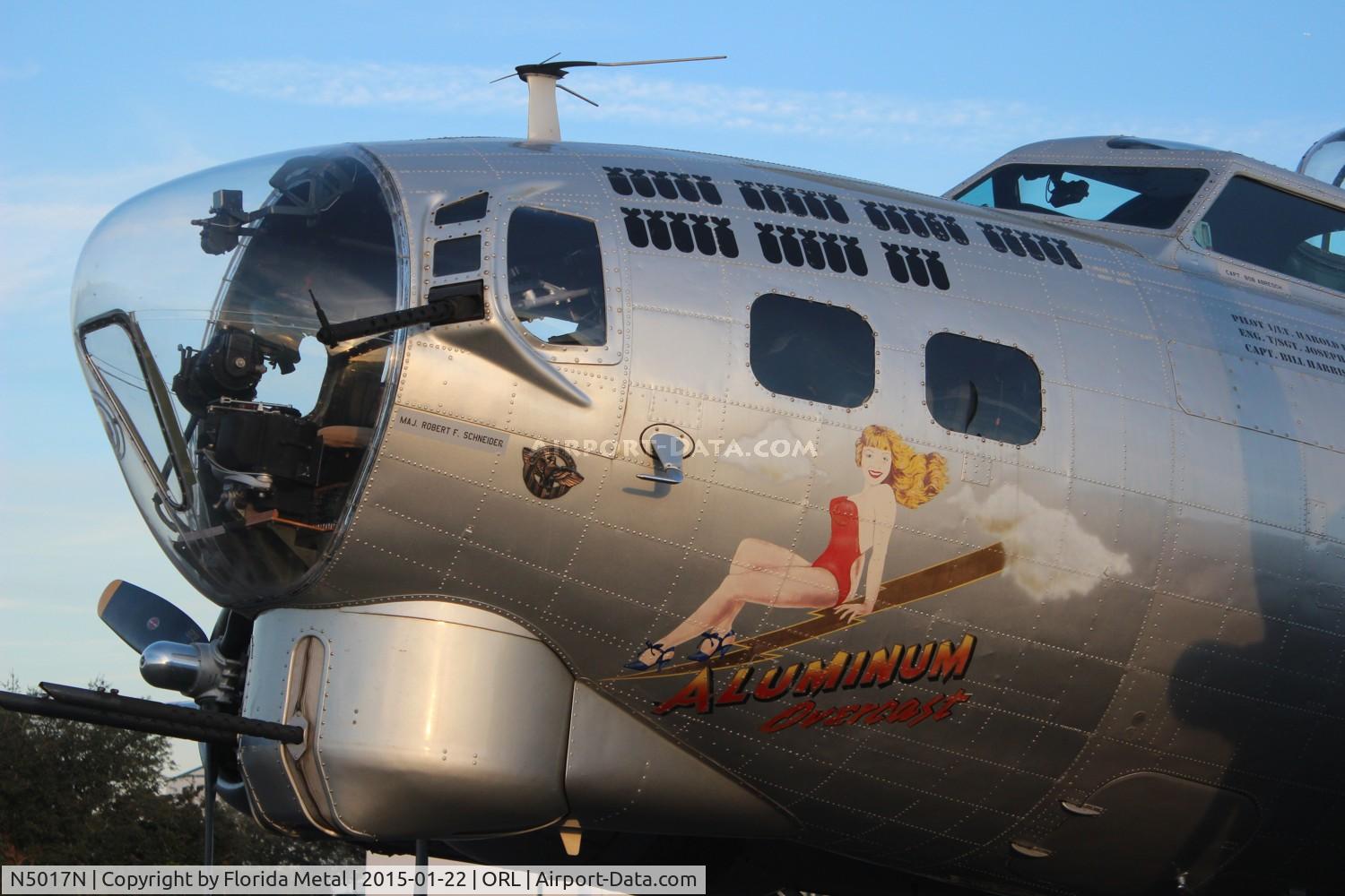 N5017N, 1944 Lockheed/Vega (Boeing) B-17G-105-VE Flying Fortress C/N 8649, Aluminum Overcast