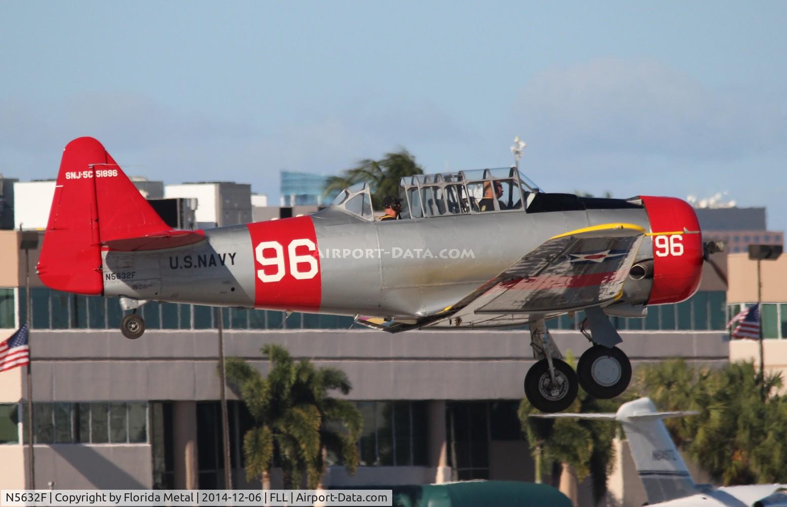 N5632F, North American SNJ-5C Texan Texan C/N 88-14934, SNJ-5C