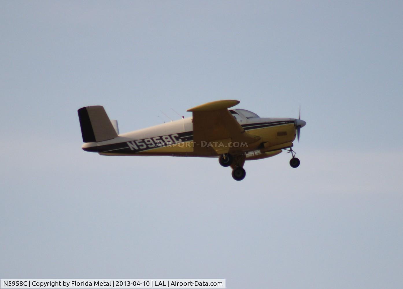 N5958C, 1952 Beech C35 Bonanza C/N D-3319, Beech C35