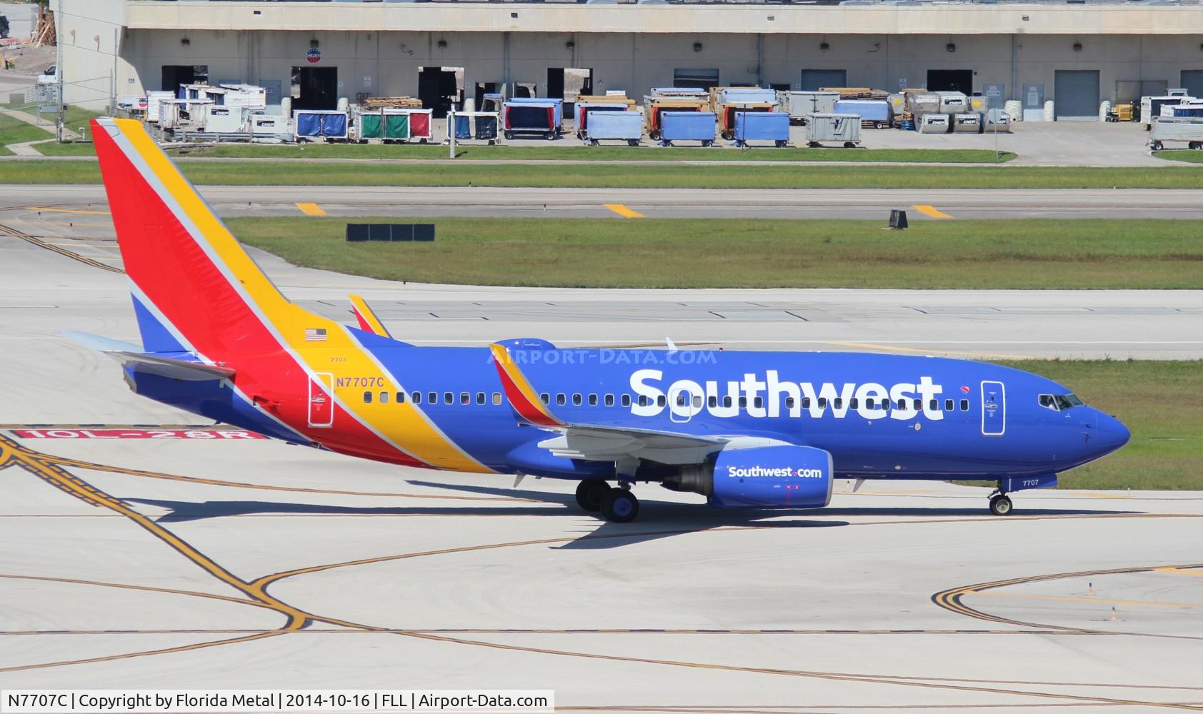 N7707C, 2004 Boeing 737-76N C/N 32667, Southwest