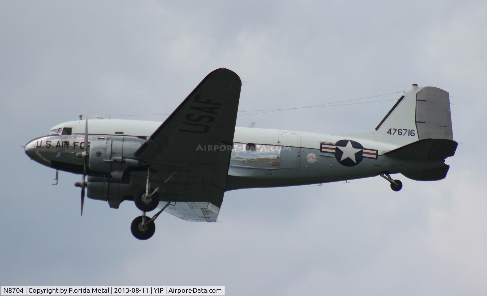 N8704, 1944 Douglas DC3C-S4C4G (TC-47B-30-DK) C/N 33048, Yankee Dooble Dandy