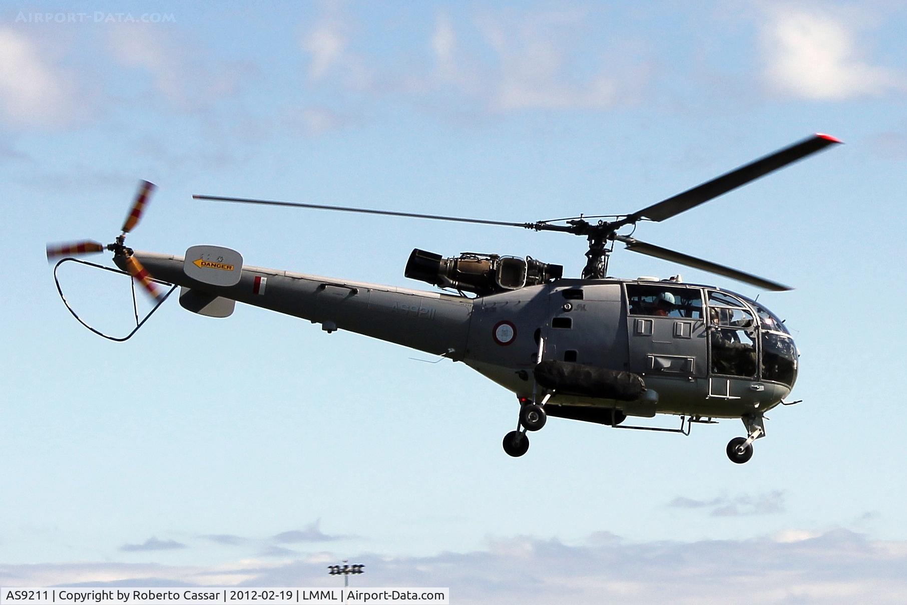 AS9211, Aerospatiale SA-316B Alouette III C/N 2295, Planka