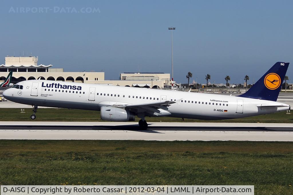 D-AISG, 2000 Airbus A321-231 C/N 1273, Runway 31
