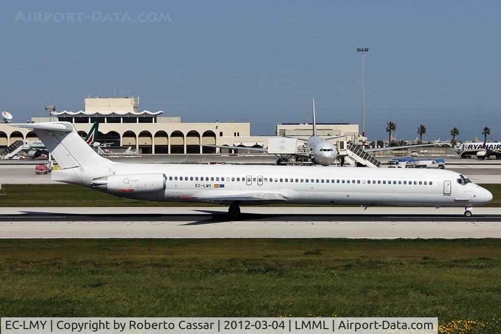 EC-LMY, 1988 McDonnell Douglas MD-83 (DC-9-83) C/N 49620, Runway 31