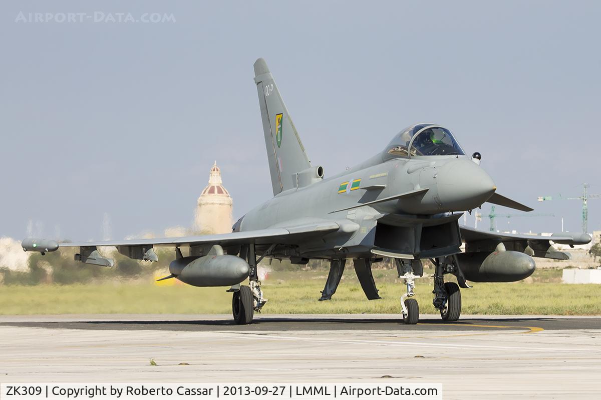 ZK309, 2010 Eurofighter EF-2000 Typhoon FGR4 C/N BS060/228, Park 4