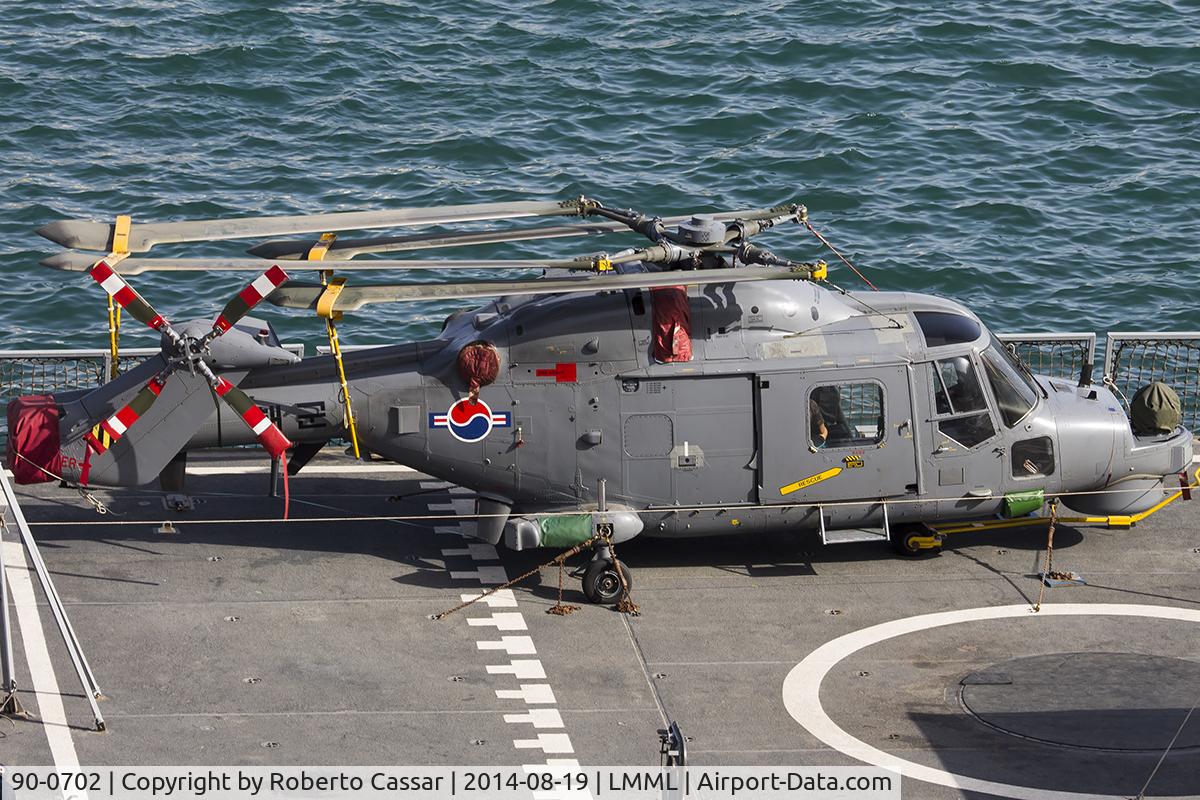 90-0702, 1989 Westland Lynx Mk.99 C/N 364, Grand Harbour