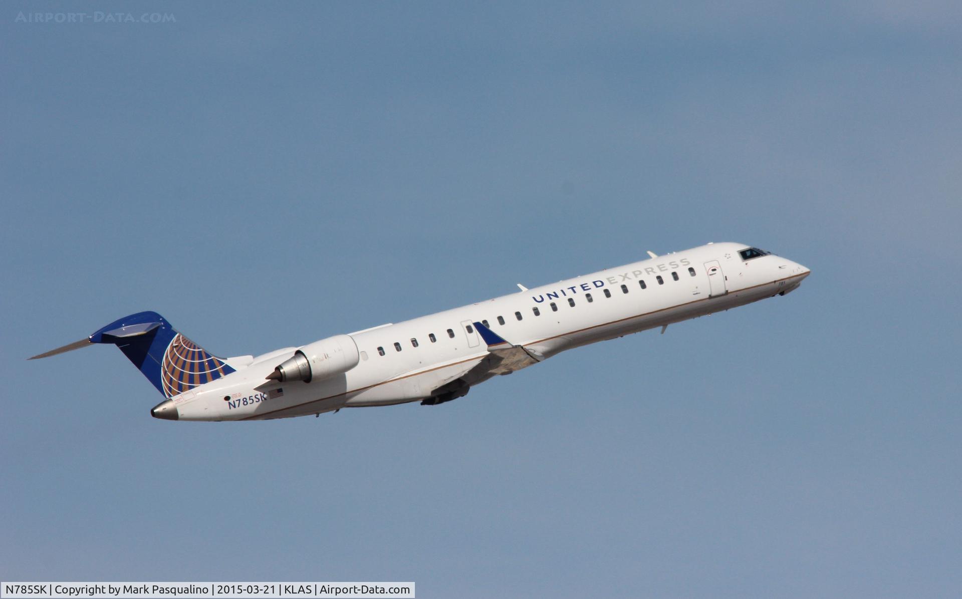 N785SK, 2009 Bombardier CRJ-700 (CL-600-2C10) Regional Jet C/N 10285, CL-600-2C10