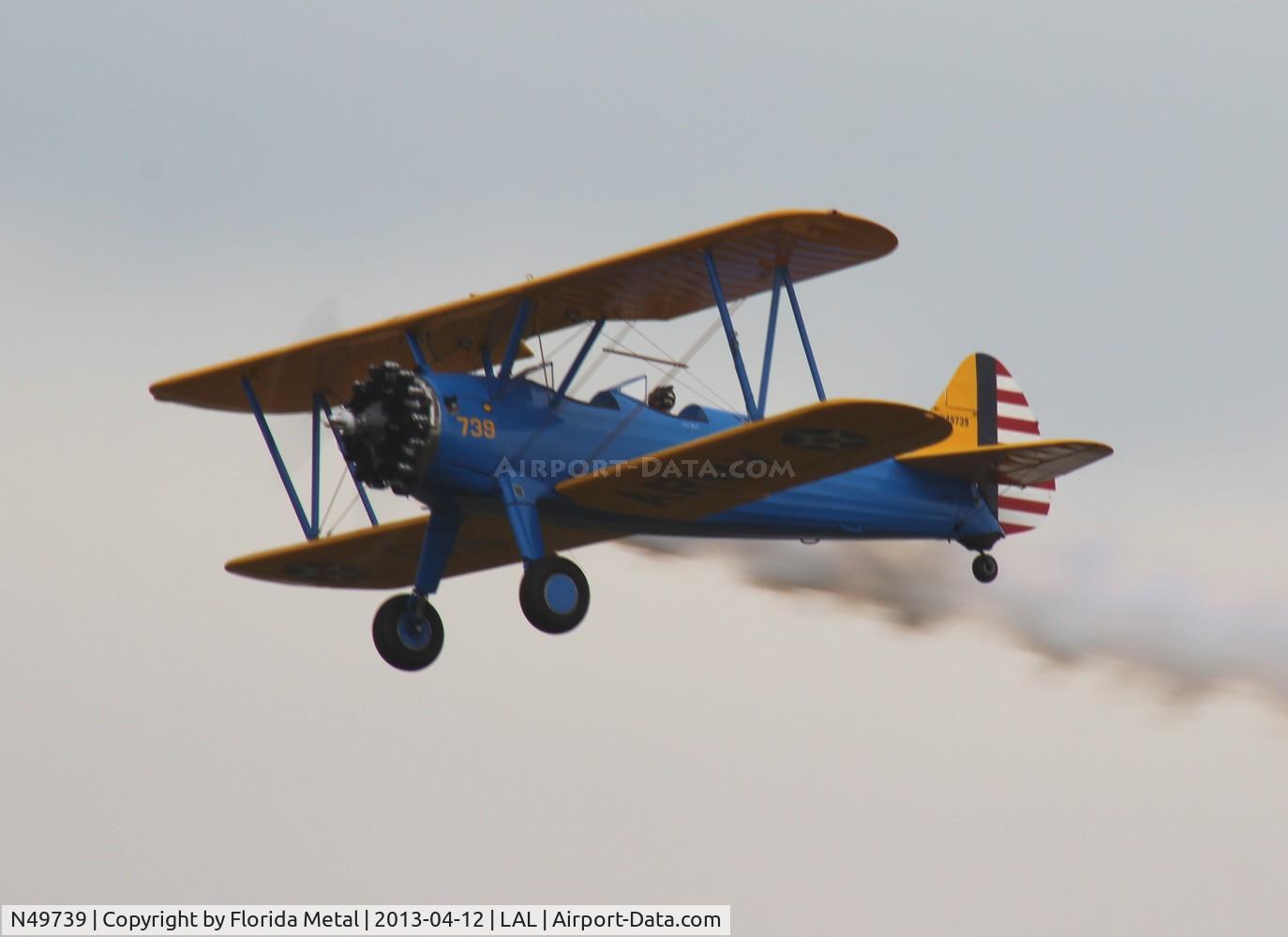 N49739, 1943 Boeing A75N1(PT17) C/N 75-4462, Stearman PT-17