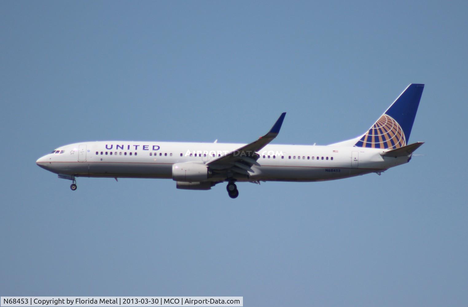 N68453, 2012 Boeing 737-924/ER C/N 41742, United 737-900