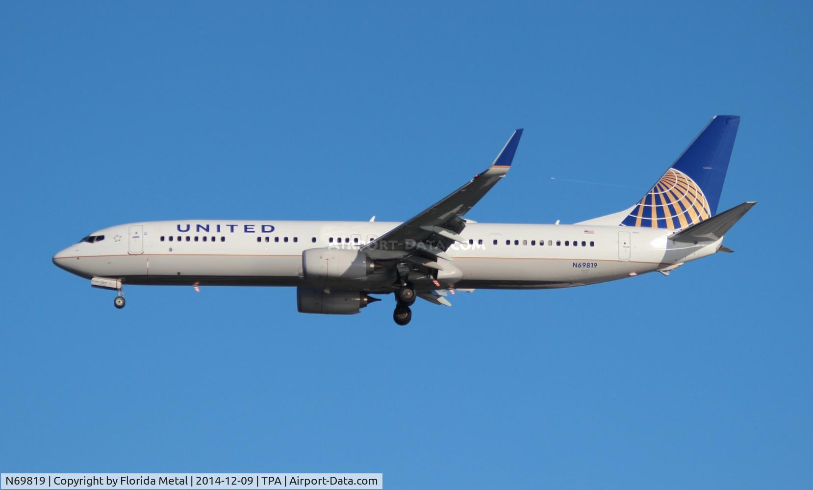 N69819, 2014 Boeing 737-924/ER C/N 43533, United