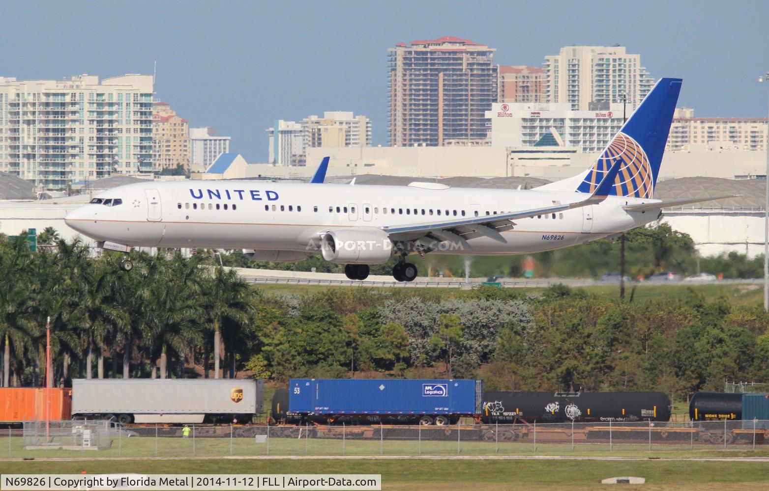 N69826, 2014 Boeing 737-924/ER C/N 42180, United